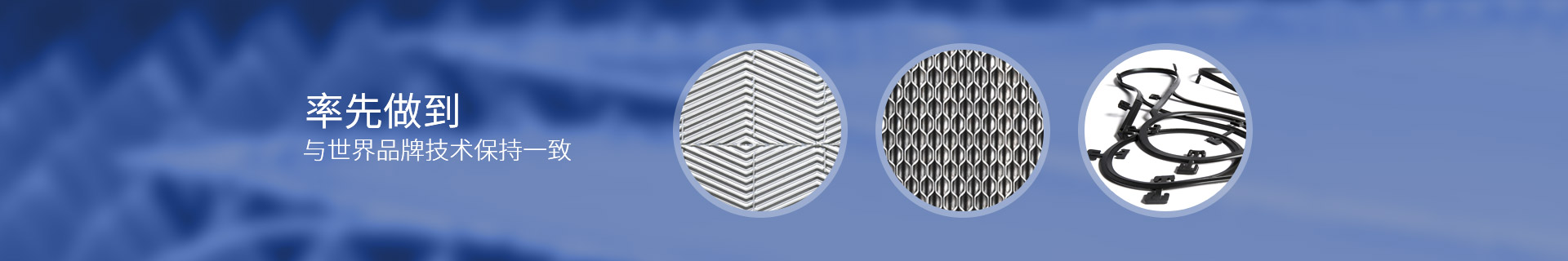 瑞普特，率先做到與世界品牌技術保持一致